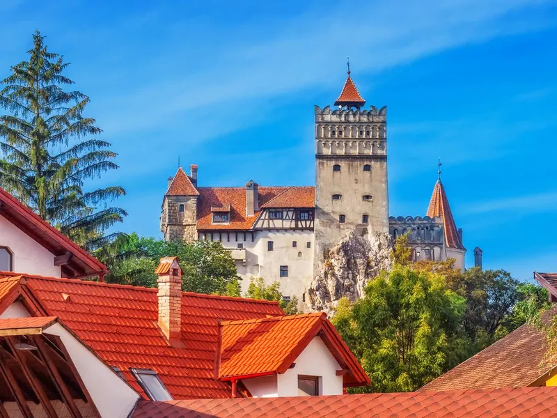 Bran Castle in Transylvania Romania