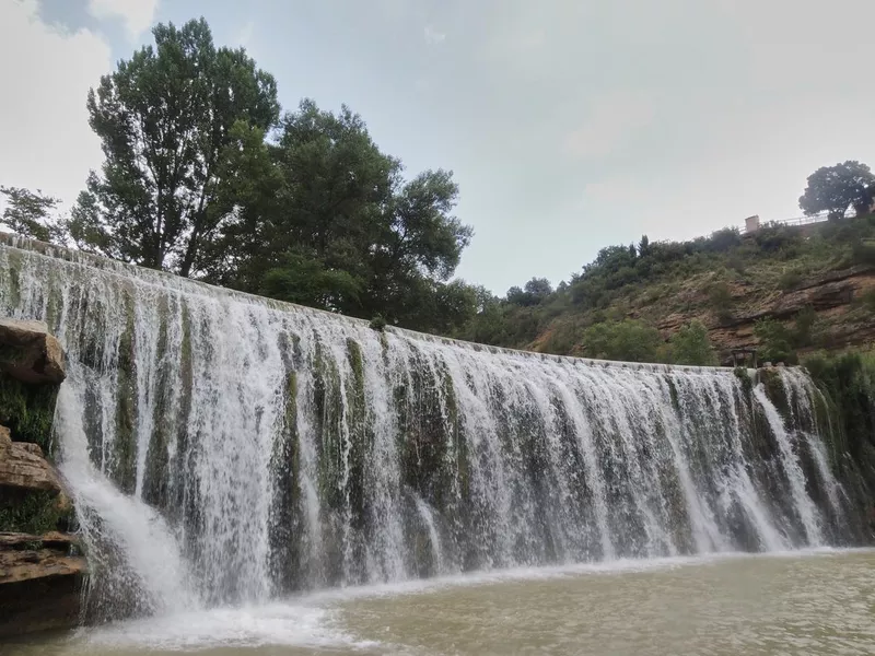 The Salto de Bierge in the Natural Park of the Sierra y los Cañones de Guara