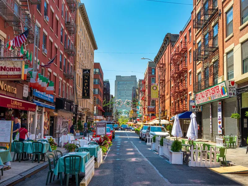 Little Italy in Manhattan, New York