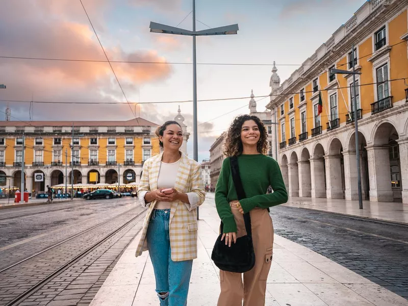 Portuguese friends in Lisbon