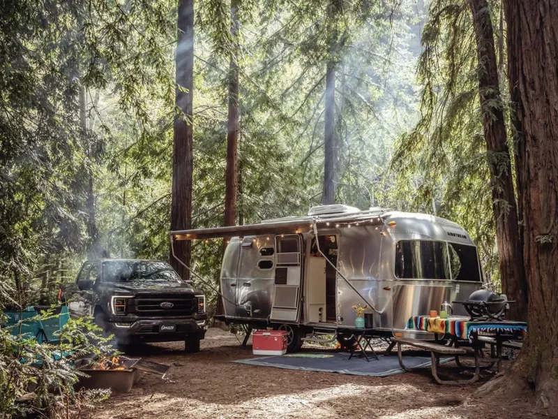 RV camping at Fernwood Campground