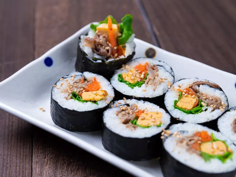 Korean kimbap