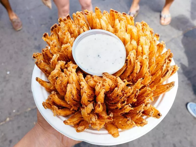 Bloomin onion