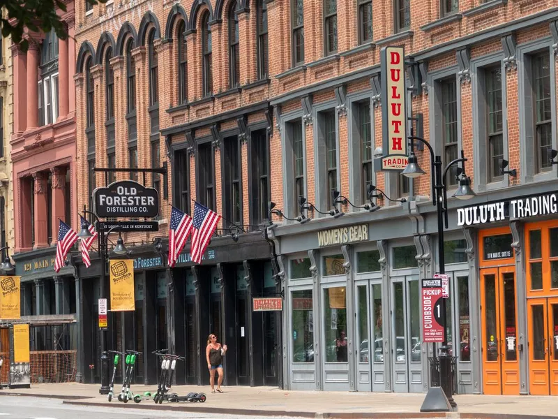 Main Street in Louisville, Ky