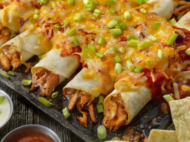 Baked Chicken Enchiladas