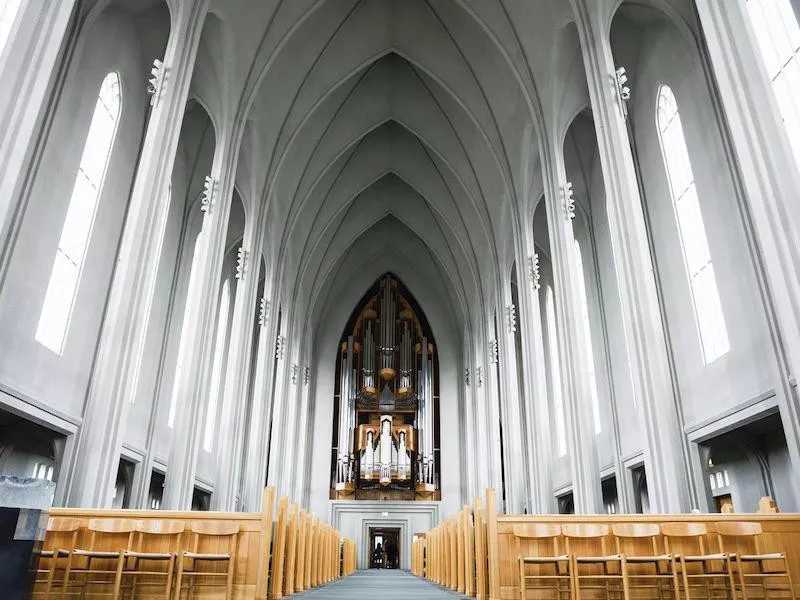 Hallgrimskirkja interior