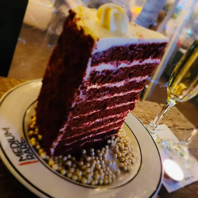 Velvet cake at Medium Rare