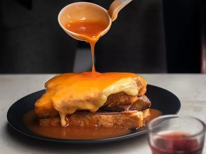 Francesinha sandwich