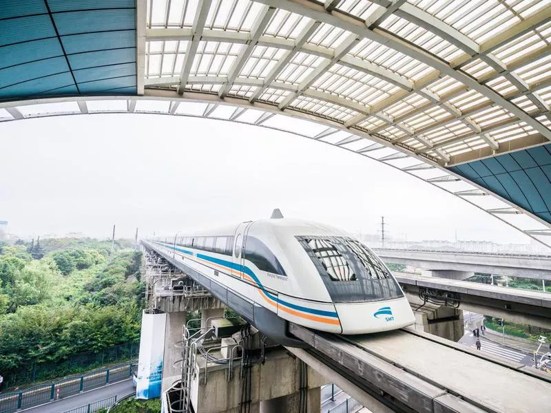 Maglev Train in Shanghai