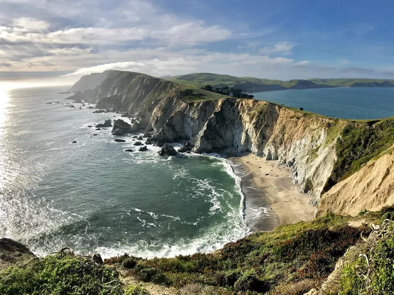 Point Reyes National Seashore at Chimney Rock Trail