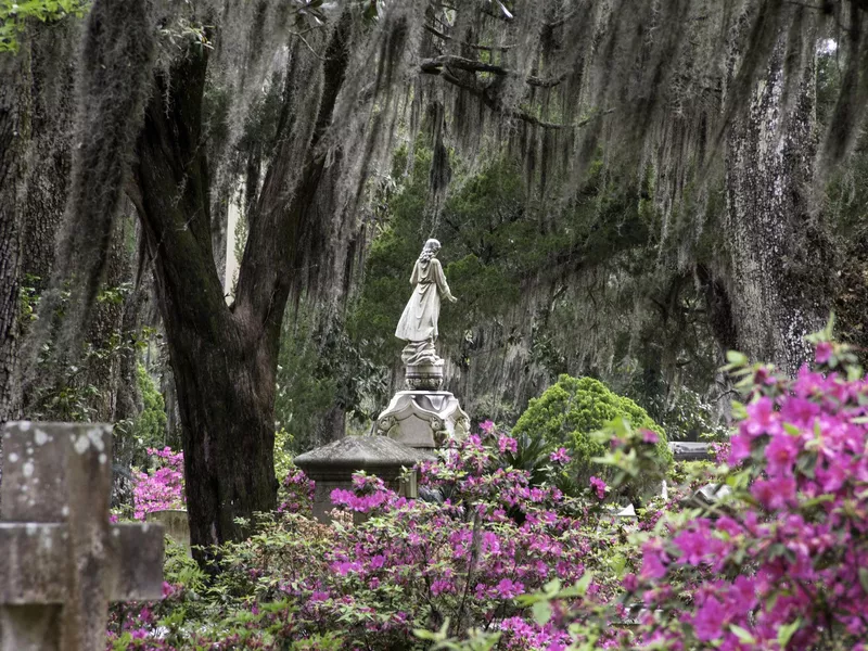 Bonaventure Cemetery in Savannah Georgia