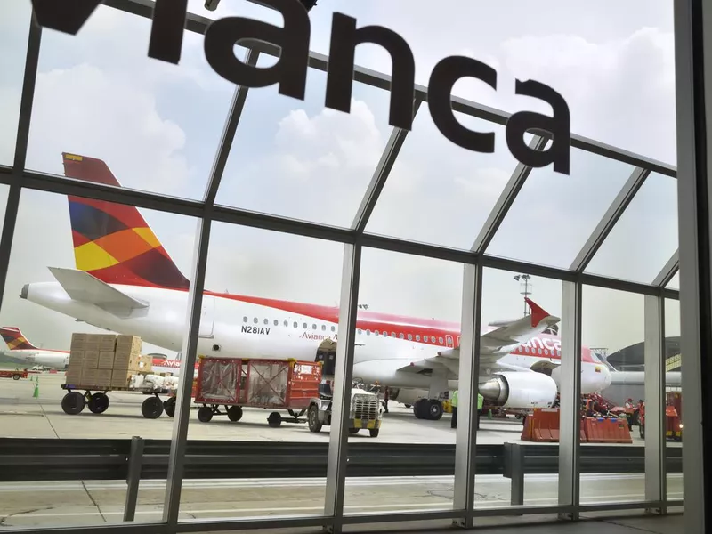 Avianca Airbus In Bogota