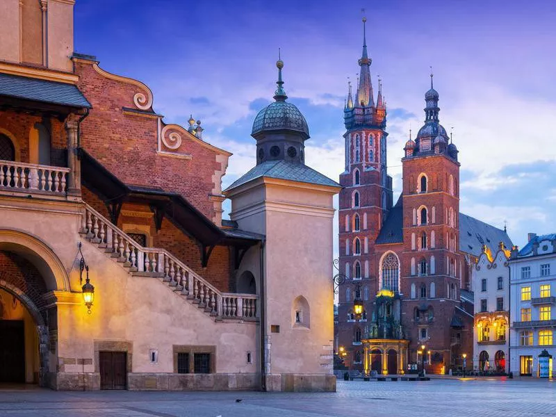 St. Mary's Basilica in Krakow, Poland