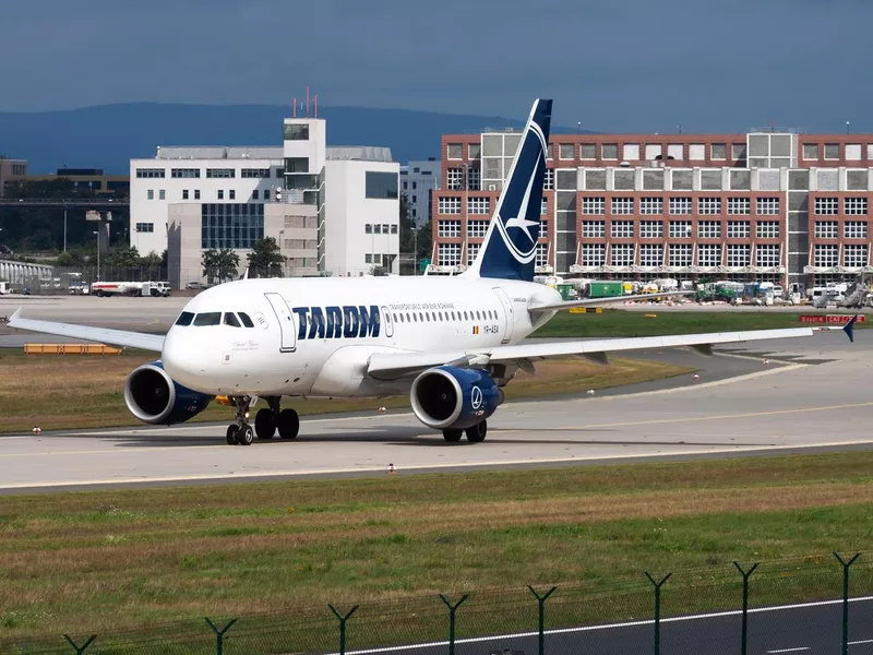 TAROM passenger plane