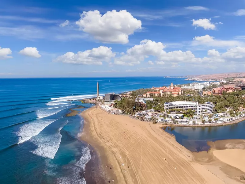 Meloneras Beach, Gran Canaria, Spain