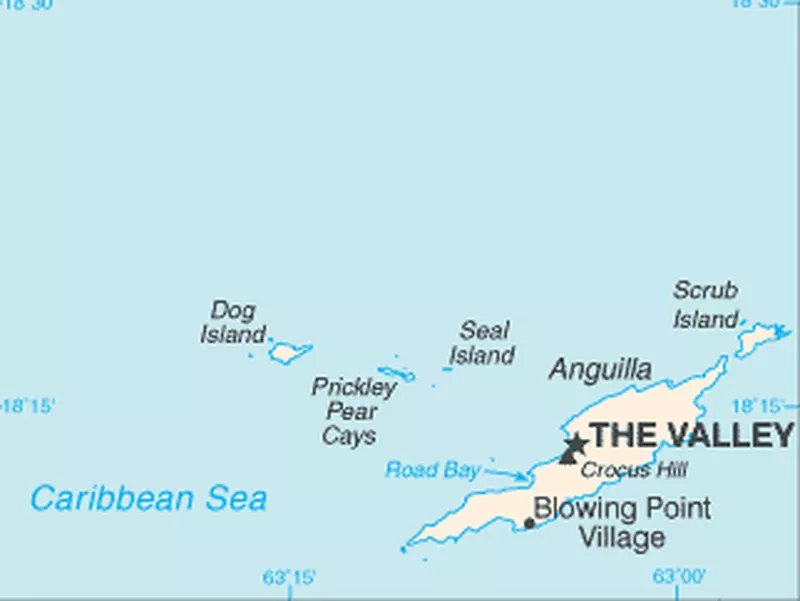 Anguilla map