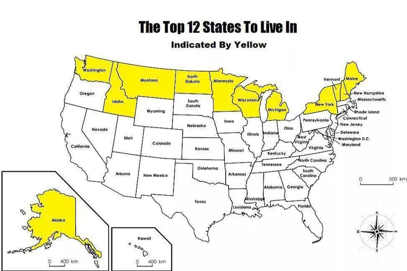 Ironic state map