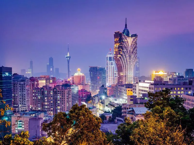 Macau at night