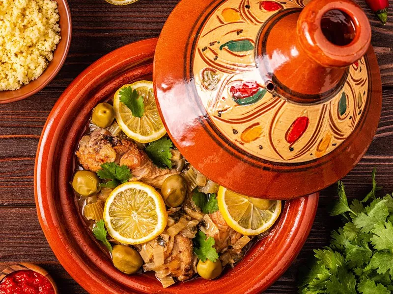 Traditional Moroccan tagine