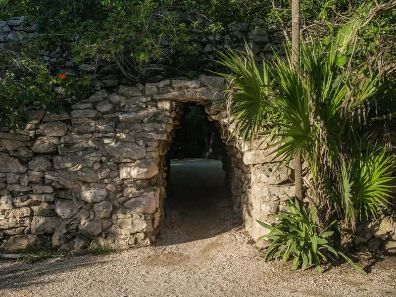 Tulum Mexico -Tulum Mayan arch