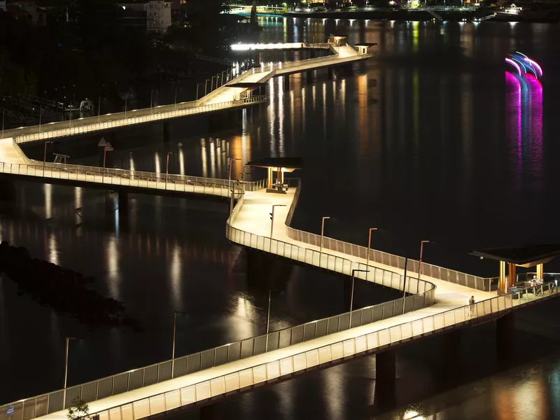 Newfarm Riverwalk in Brisbane