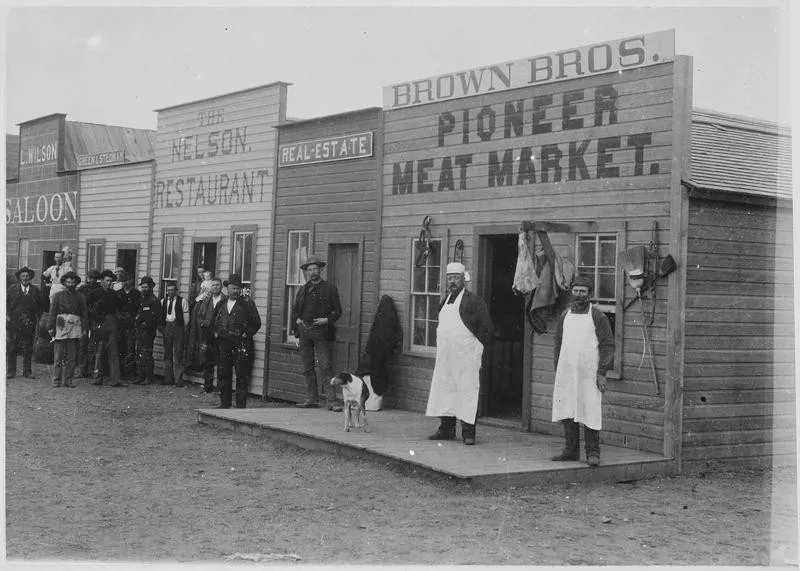 Old West town in Oklahoma