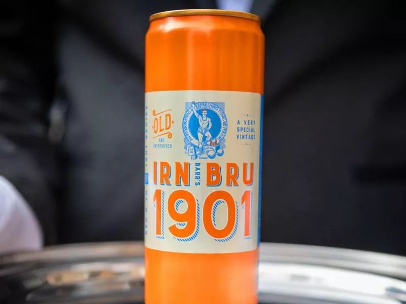 Irn Bru Scottish drink