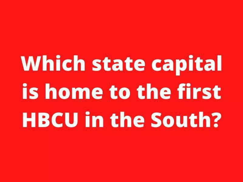 HBCU facts