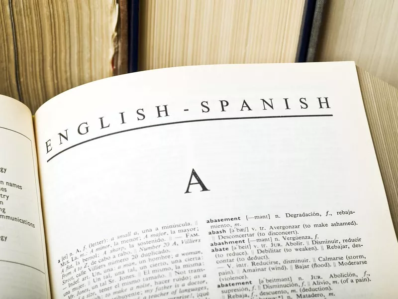 English spanish dictionary