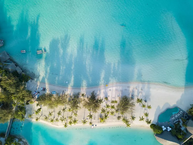 Beach in French Polynesia