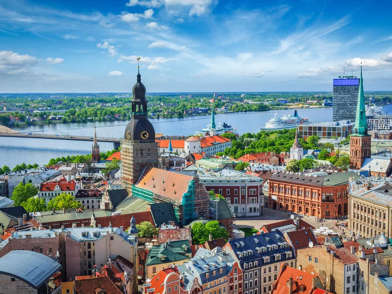 St. Peter's Church in Riga, Latvia