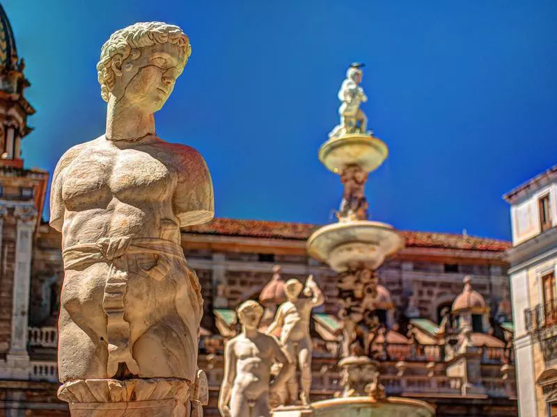 Piazza Pretoria, Palermo, Sicily