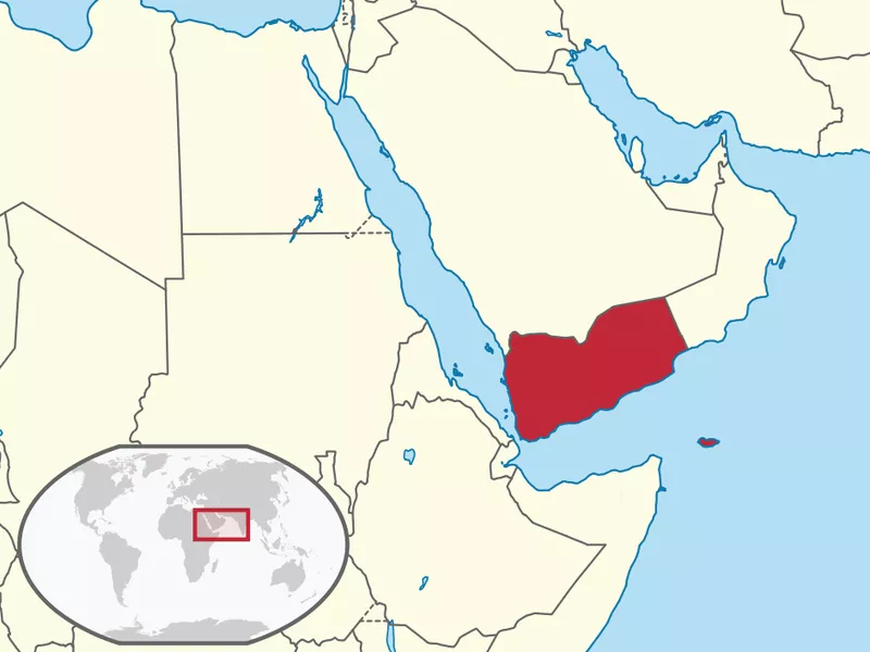 Yemen map