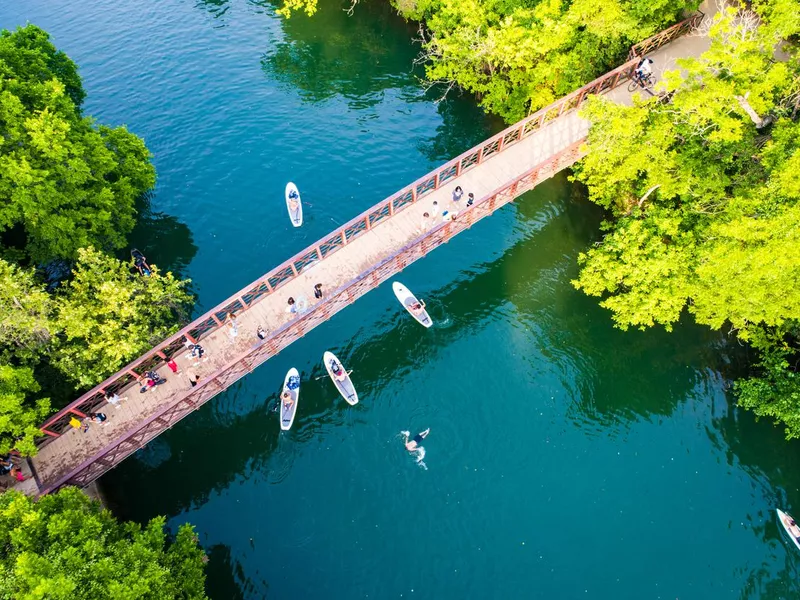 Barton Creek in Austin, Texas