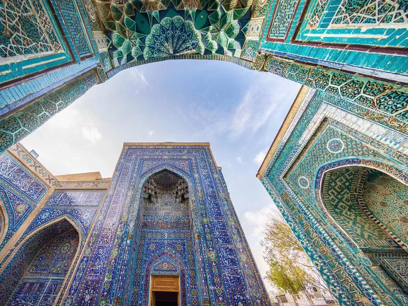 Samarkand Shohizinda Mausoleum, Tashkent, Uzbekistan