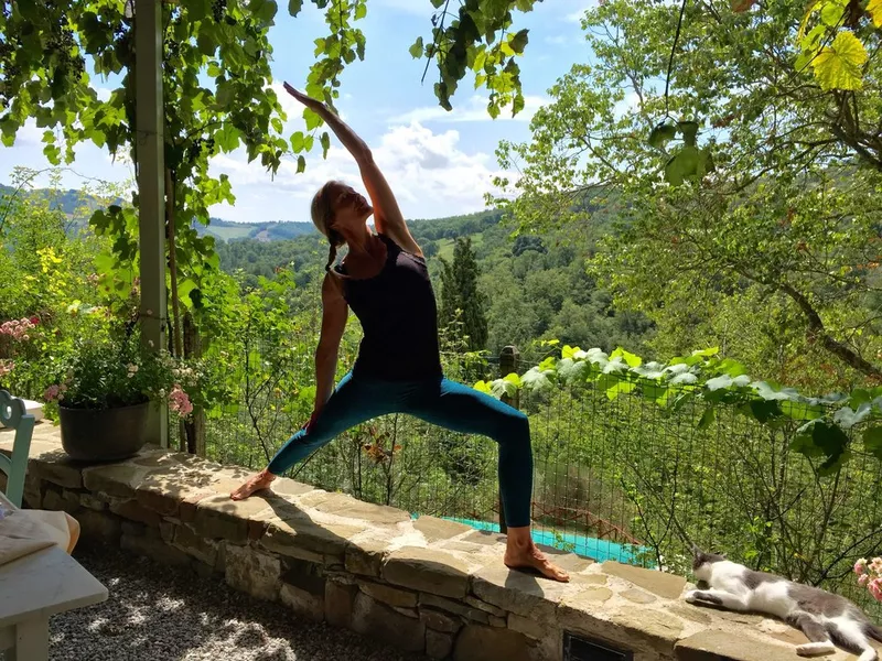 Wine and yoga tour in Italy