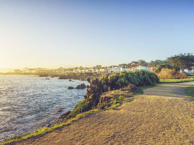 Carmel Beach in Carmel-by-the-Sea,California