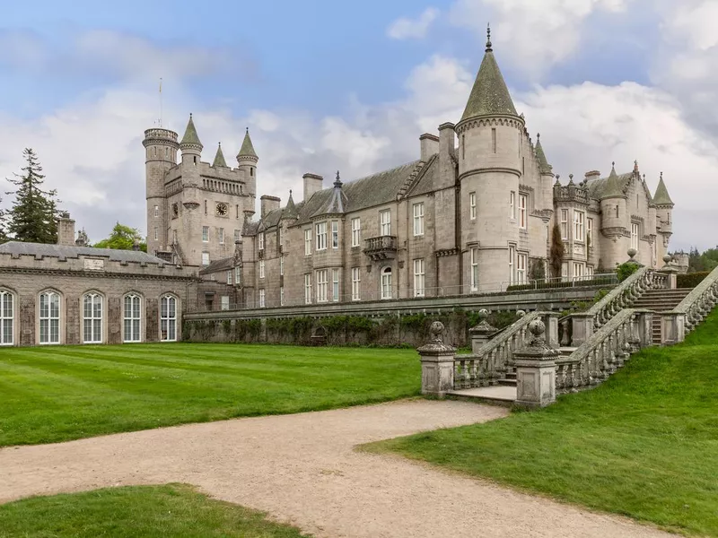 The elegant Balmoral Castle