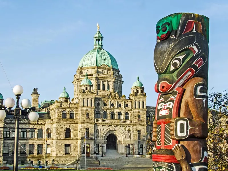 Parliament Building in Victoria, British Columbia