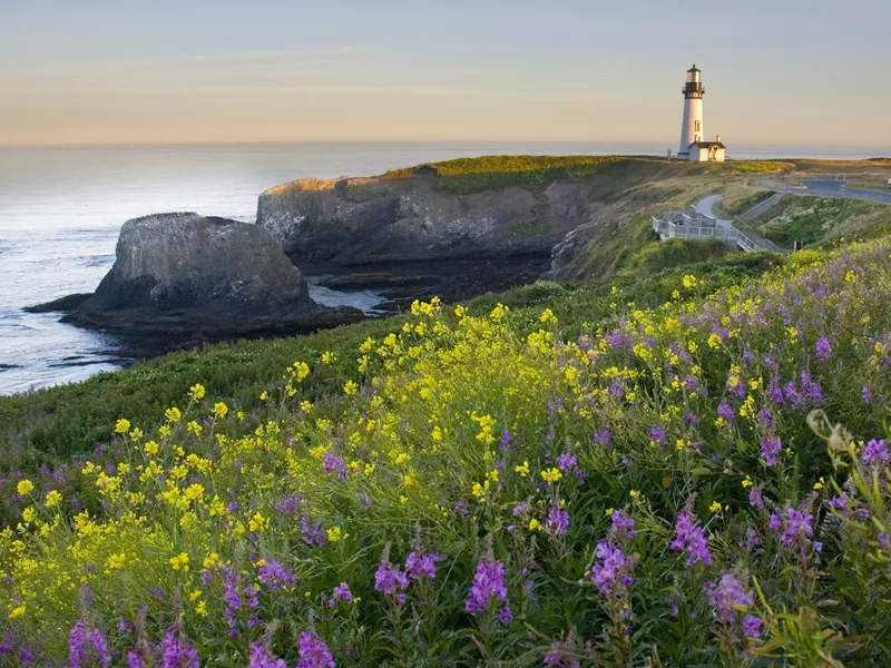 Yaquina Head Light in Oregon