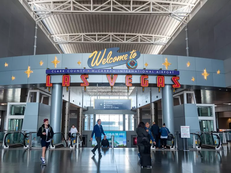 McCarran International Airport in Las Vegas