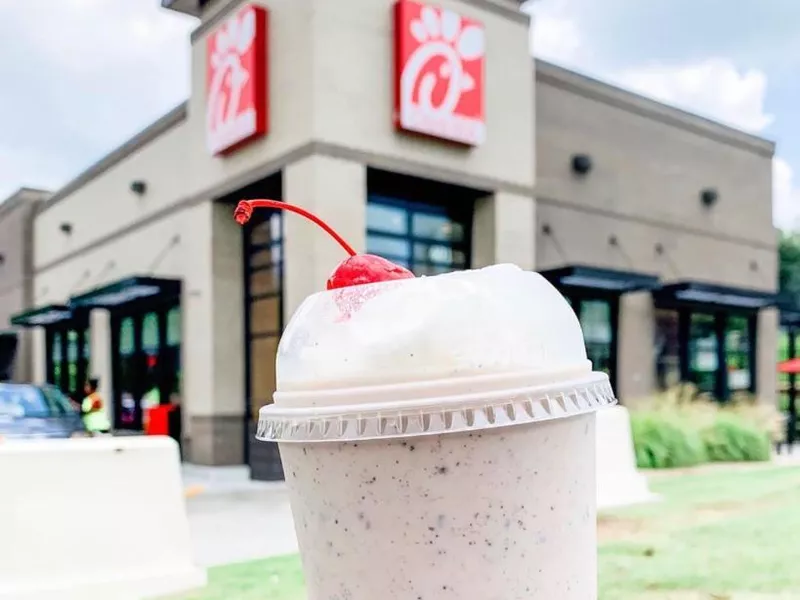 Cookies & Cream Milkshake Chick-fil-A