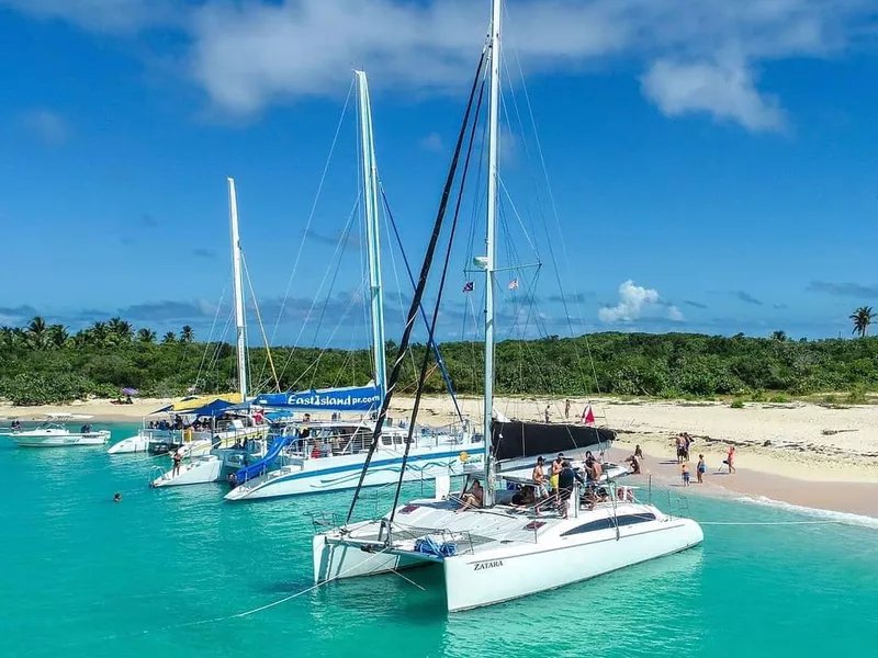 Icacos Cay catamarans, Puerto Rico