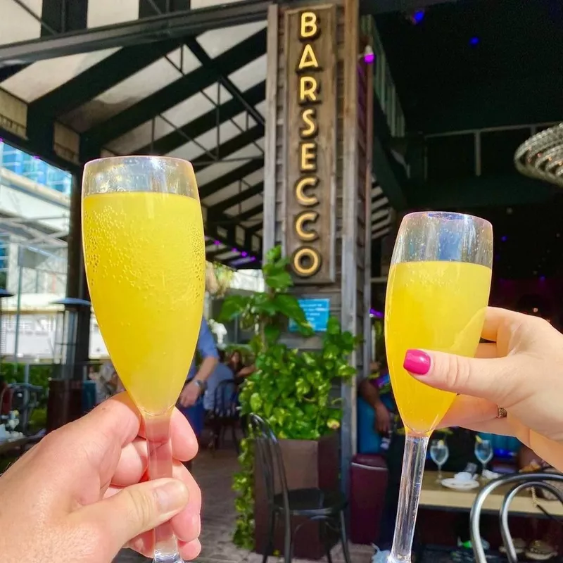 Barsecco Miami bottomless mimosas