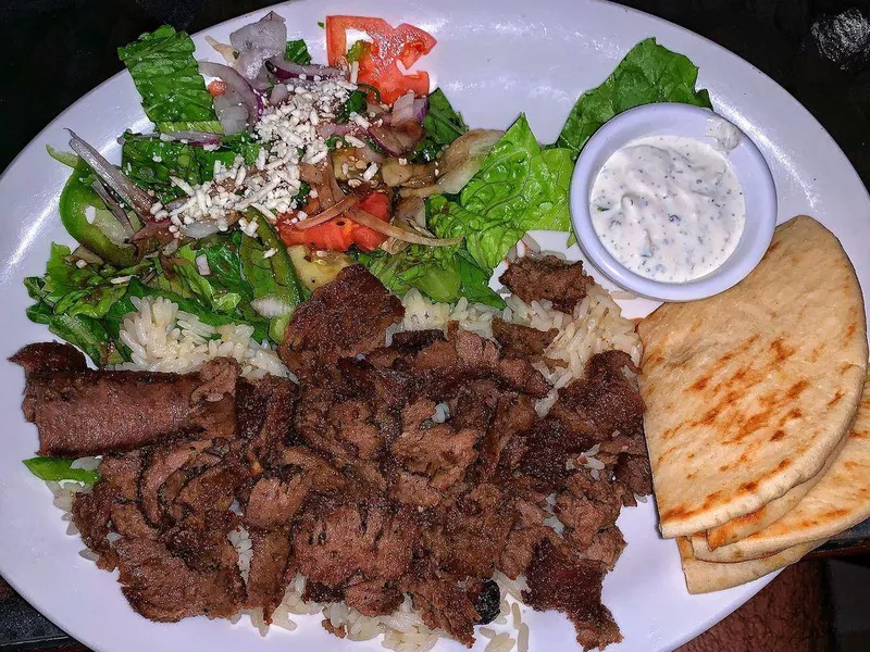 Gyro platter Cafe Agora