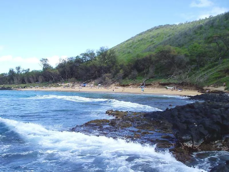 Little Beach clothing optional Hawaii