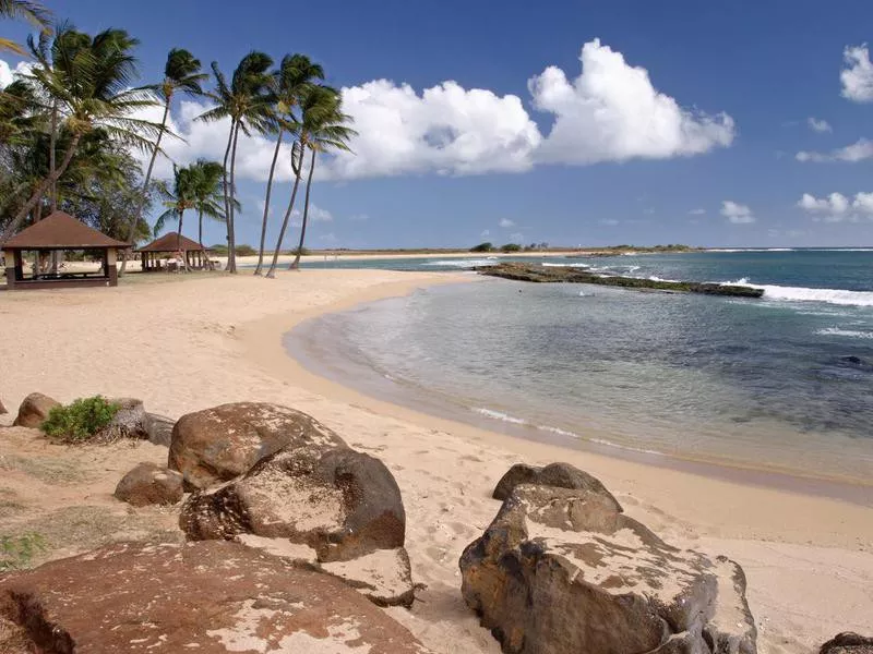 Hanapepe beach in Kauai, Hawaii