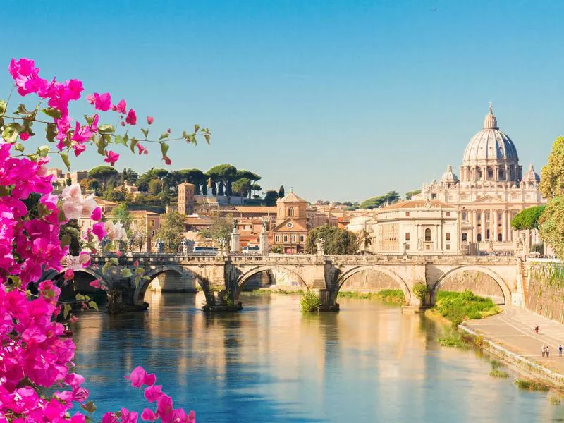 Rome in the spring