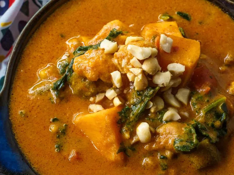 African chicken peanut stew