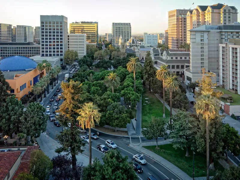 Plaza de Cesar Chavez, San Jose, California